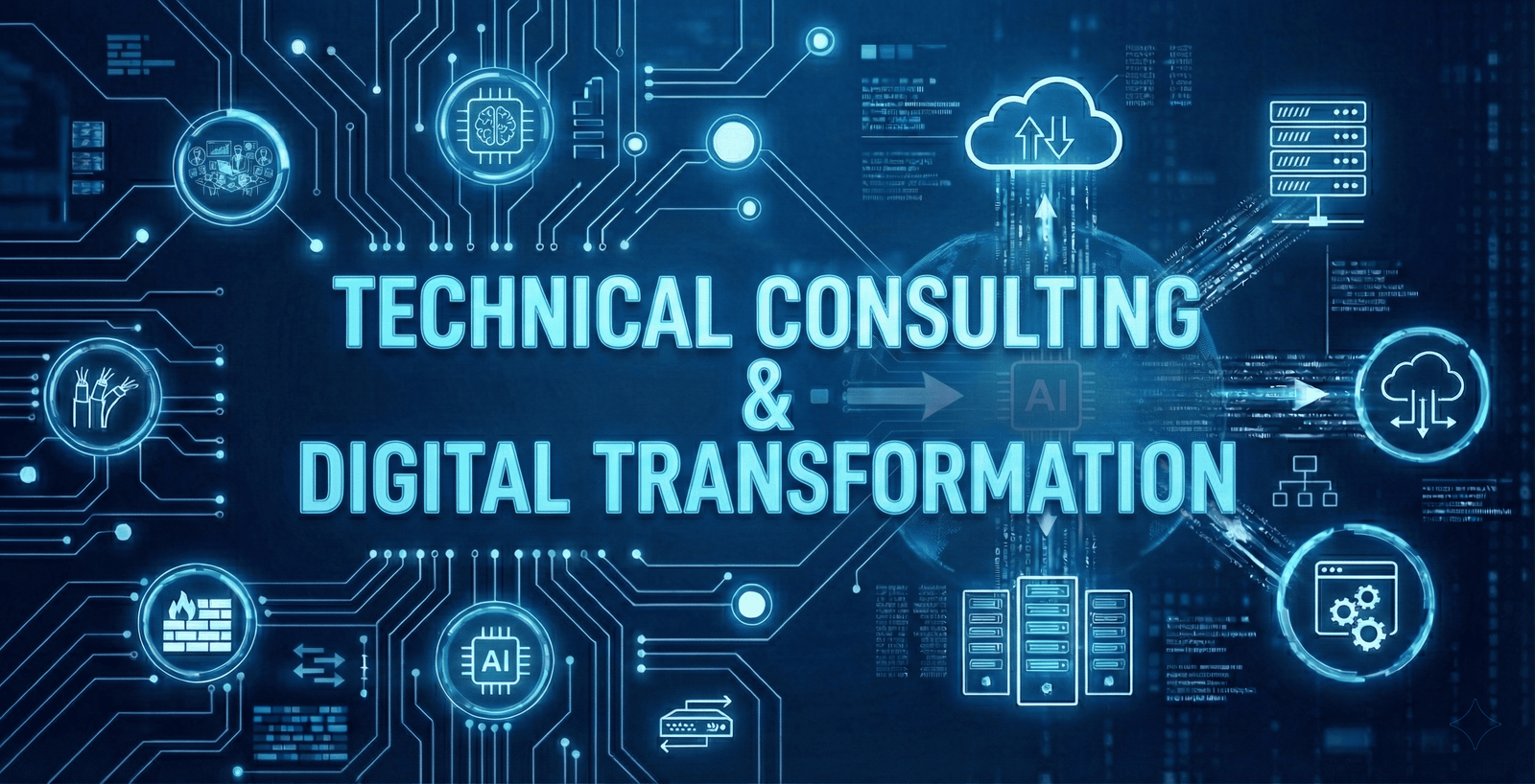 الاستشارات التقنية والتحول الرقمي